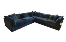 Athens Sectional in Vickie Night by Cambridge Collection