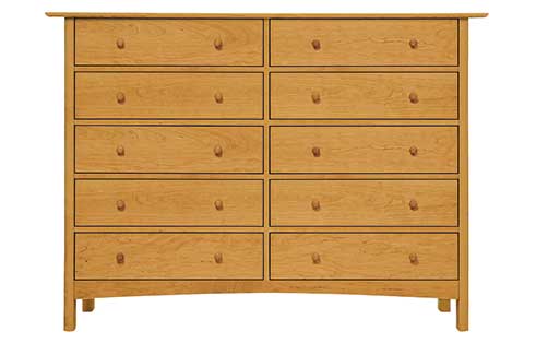 Heartwood 10 Drawer Dresser