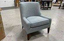 Simon Chair in Jasmine Denim by CR Laine