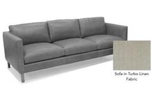 Kendall Sofa in Turbo Linen from the Cambridge Collection