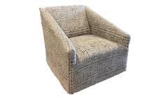 Elmer Swivel Chair in Maya Patina