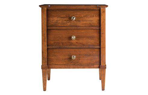 Monaco Three Drawer Nightstand