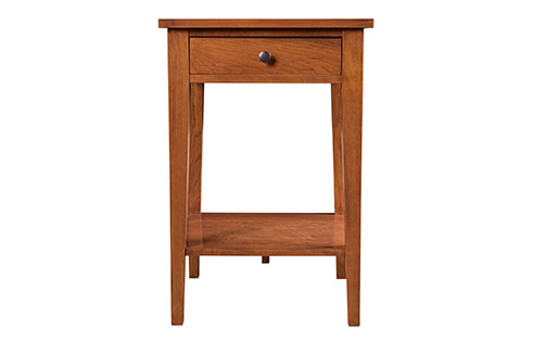 Vineyard 20/20 Nightstand with Shelf