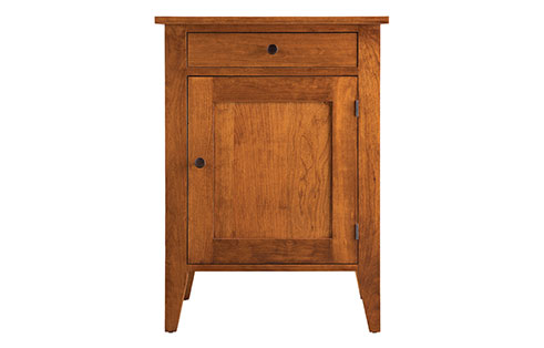 Vineyard Door and Drawer Nightstand