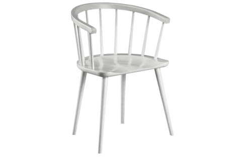 Audrey Chair in True White
