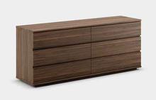 Nevada Double Dresser in Smoked Walnut