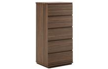 Nevada 5 Drawer Chest in Smoked Walnut