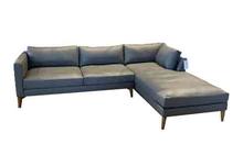 Burbank Sectional in Savvy Slate