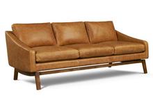 Dutch Sofa in Sequoia Bombay Leather