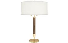 Dexter Table Lamp in Walnut and Brass