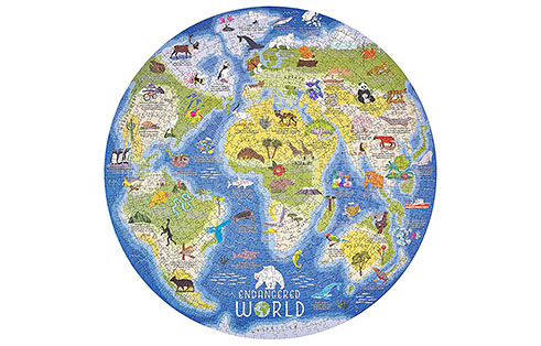 Ridley's Endangered World 1000 Piece Jigsaw Puzzle