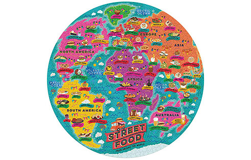 Ridley's Street Food Lovers's 1000 Piece Jigsaw Puzzle