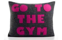 Go to the Gym Pillow