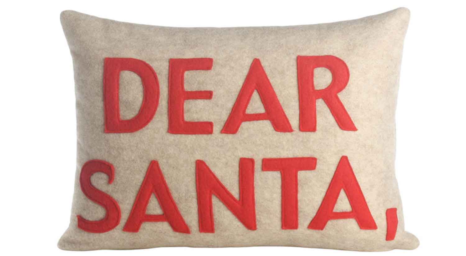 Dear Santa Pillow