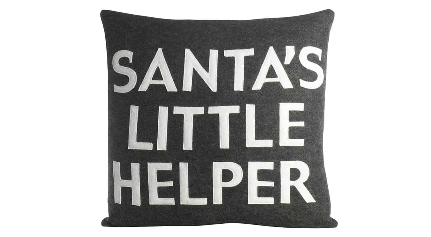 Santa's Little Helper Pillow