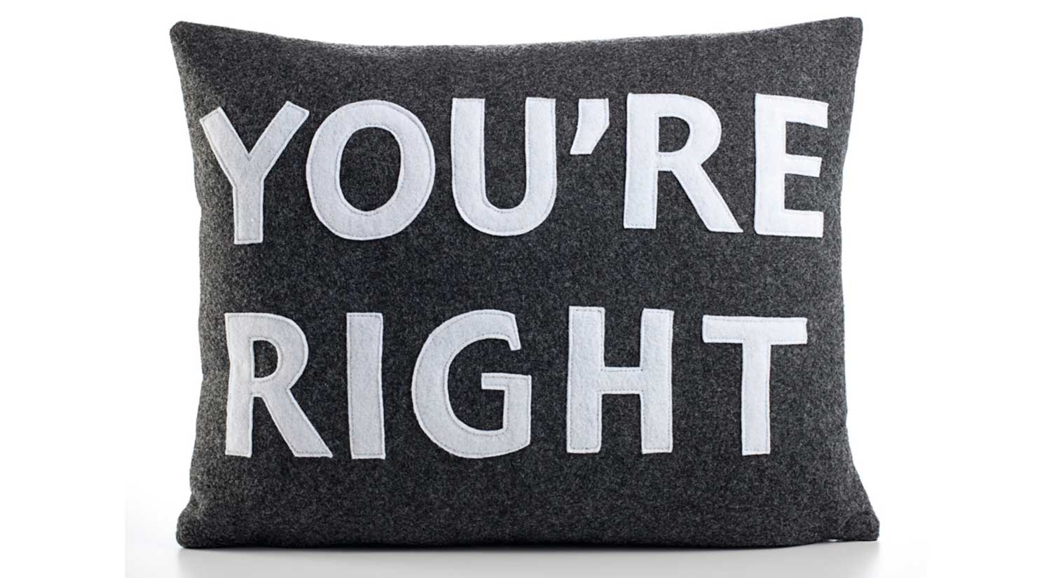 You're Right Pillow