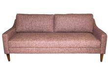 Personalize Collection Sofa with Slope Arm in Oxblood Berber