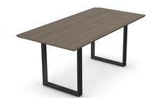 Burton Dining Table in Ashes Finish