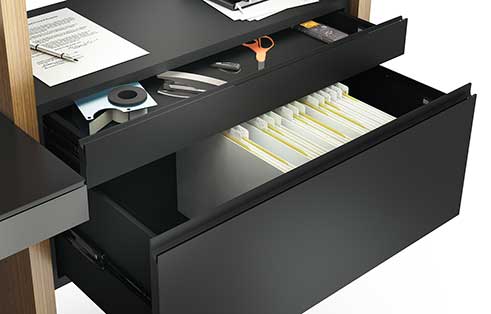Semblance Office with Inline Desk