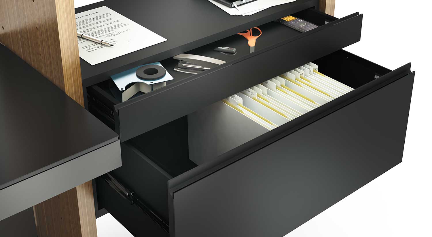 Semblance Office with Inline Desk