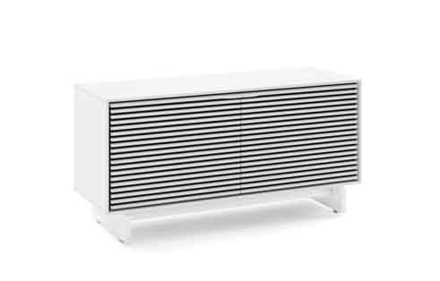 Align 2 Door Media Cabinet in Satin White