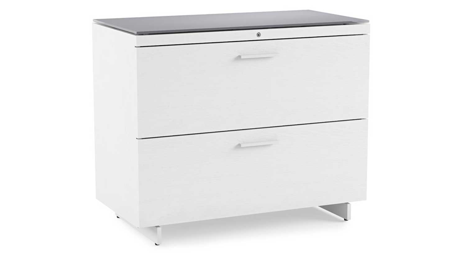 Office File Cabinets Wooden File Cabinets for Home Office Lateral File Cabinet File Cabinet Mobile File Storage Drawer Cabinet White, Size: Legal