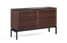 Corridor 2 Door Console in Chocolate Stained Walnut