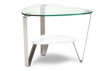 Dino End Table in White