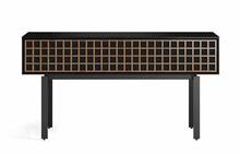 Interval Console in Ebonized Ash and Natural Walnut