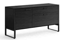 Linea Multifunction Cabinet in Charcoal