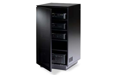 Circle Furniture Mirage Audio Tower Media Cabinet Bdi Circle Furniture Mirage Audio Tower, Audio Tower Cabinet