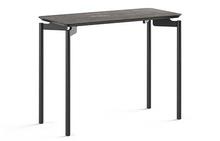 Radius End Table in Ferrous