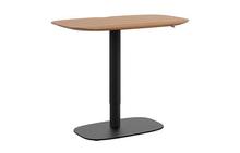 Soma Compact Lift Desk in Natural Walnut