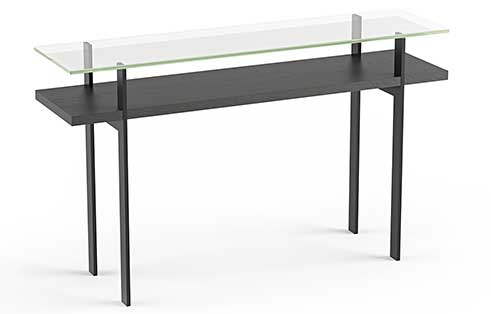 Terrace Console Table in Charcoal
