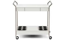 Verra Bar Cart in Oyster