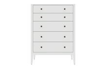 Armstrong 5 Drawer Chest in White