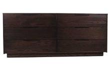 Auburn 6 Drawer Dresser in Charcoal