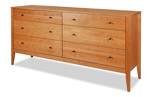 Allen 6 Drawer Double Dresser