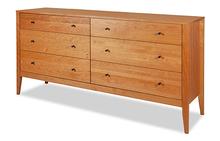 Allen 6 Drawer Double Dresser