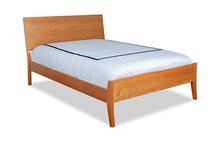 Brandon Queen Bed with Low Footboard in Natural Cherry
