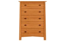 Heritage 5 Drawer Chest in Natural Cherry