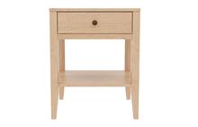 Brandon 1 Drawer Nightstand in Natural Maple