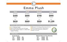 Emma Plush Queen Mattress