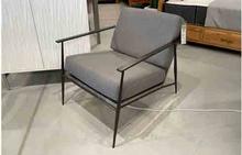 Emmitt Lounge Chair in Antique Pewter