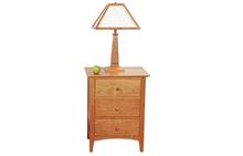 Cambridge 3 Drawer Nightstand