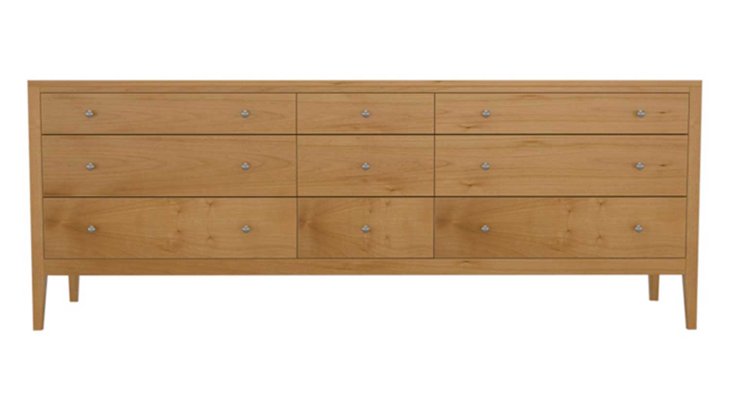 Circle Furniture Franklin Nine Drawer Dresser Hardwood Franklin 9 Drawer Dresser