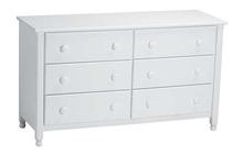 Cottage 6 Drawer Dresser