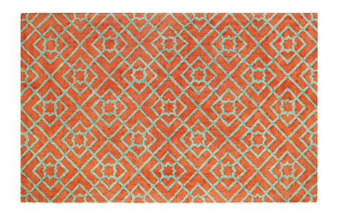 Diamond Lattice Rug