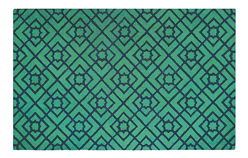 Diamond Lattice Rug