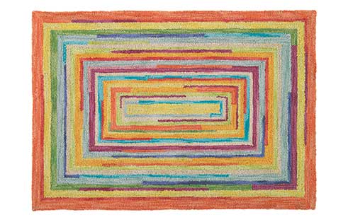 Concentric Squares Rug
